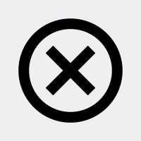 Ein Icon, das ein X in einem Kreis zeigt.