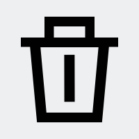Ein Icon, das einen Mülleimer zeigt.
